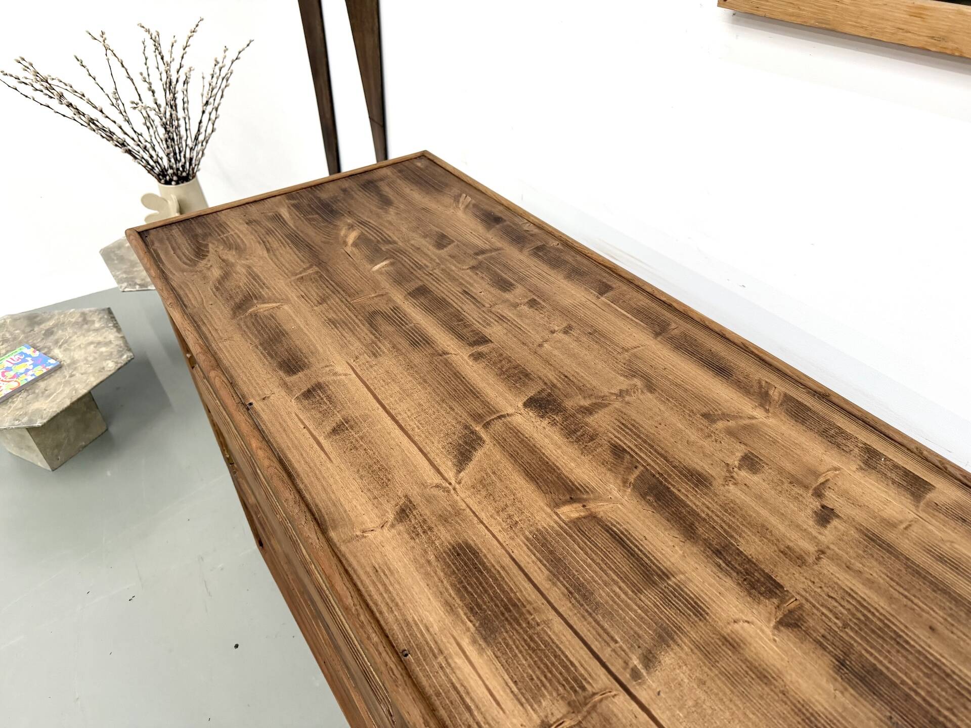 Pine workbench circa 1950