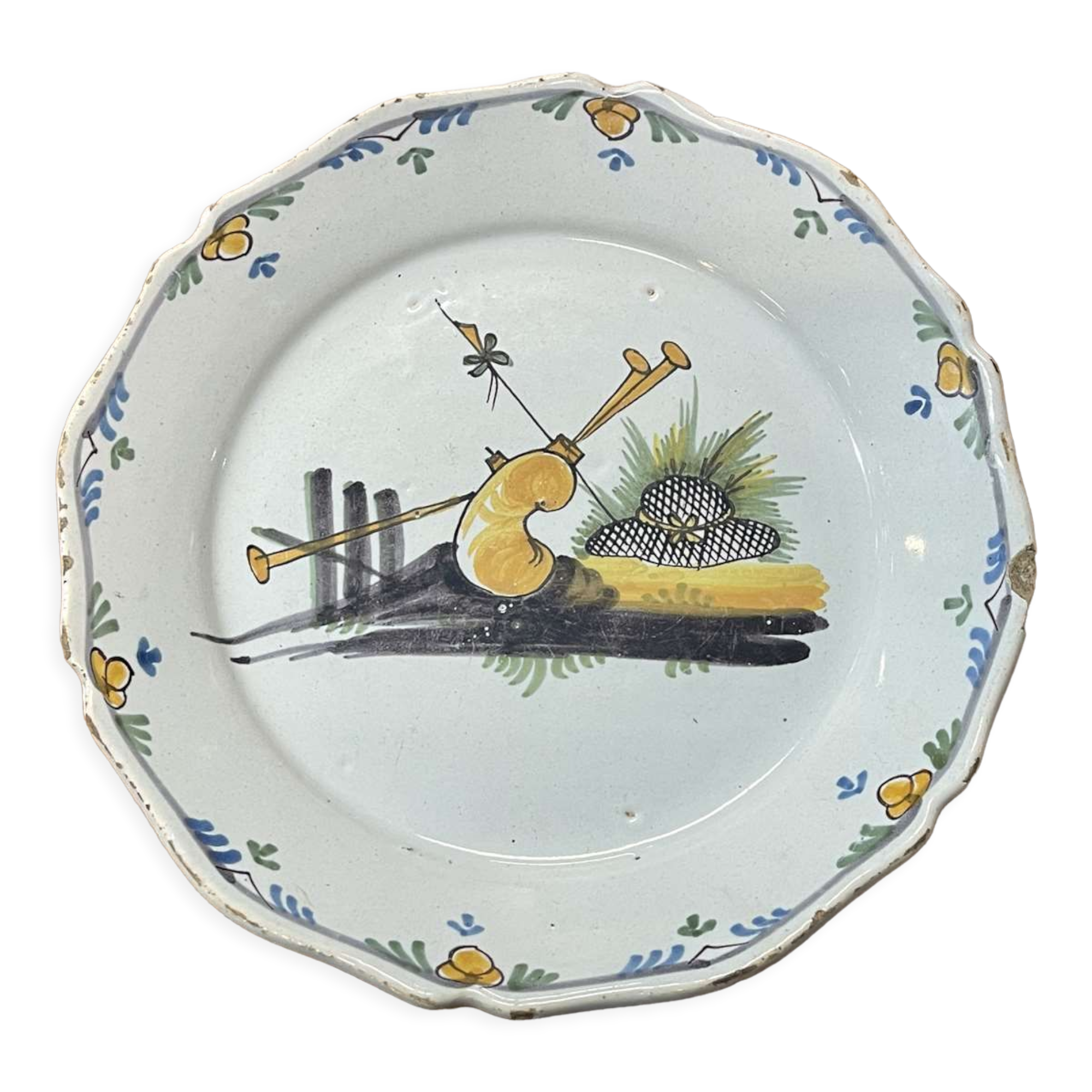 Revolutionary plate of the eighteenth