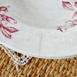 Set of 14 deep flat and dessert plates with defect FT Jasmins Badonviller