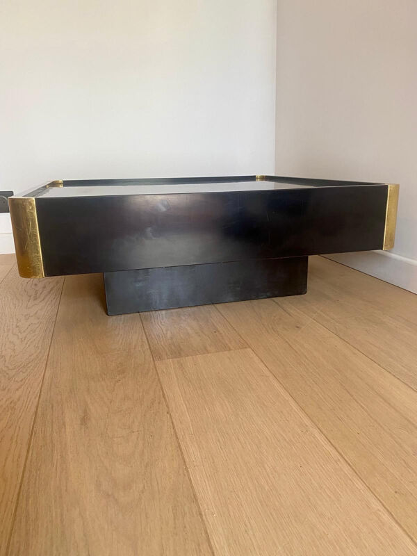 Table basse Willy Rizzo 1970