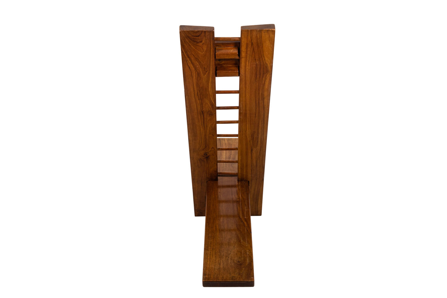 Marcel Ramond African elm chair, 1980s