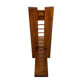Marcel Ramond African elm chair, 1980s