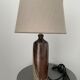 Lampe en grès vernissé électrifiée à neuf