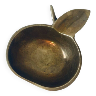 Apple-shaped pocket ashtray