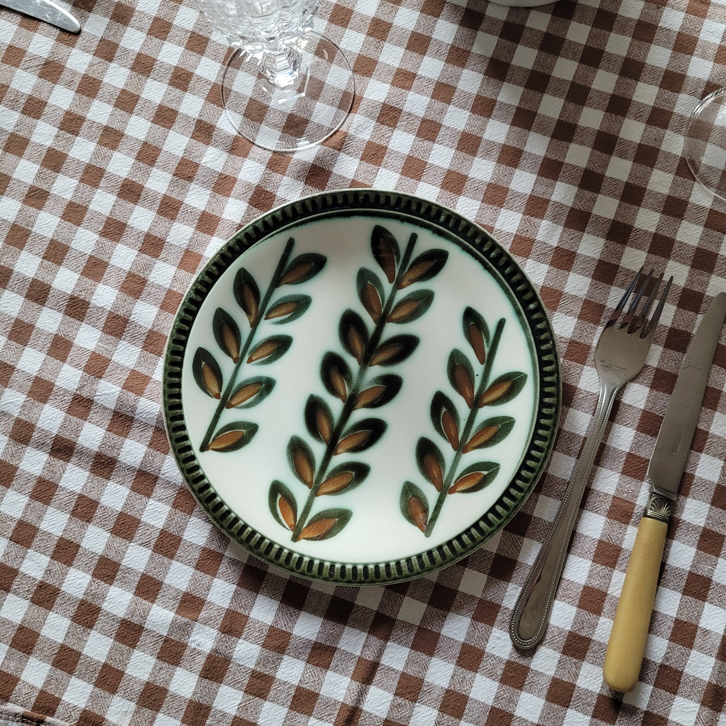 La Redoute x Selency lot de 4 assiettes Rambouillet dessert