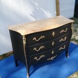 Black dresser style Louis XV