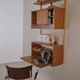 Teak wall secretary RIVAL, Vintage Scandinavian 1960s