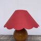 Lampe boule bois 1980