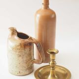 Pinched sandstone pitcher
