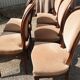 6 chaises médaillon louis xvi