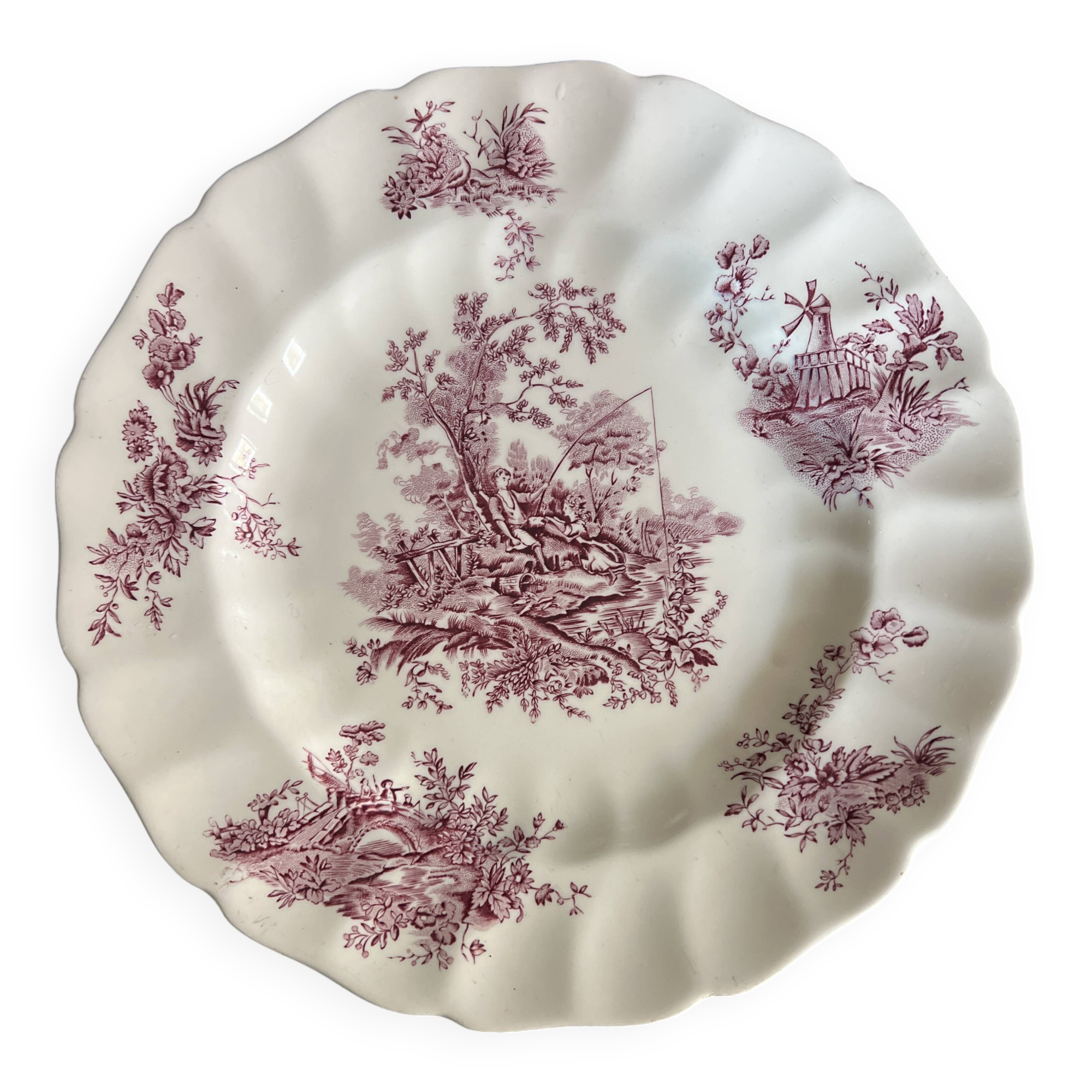 English plate