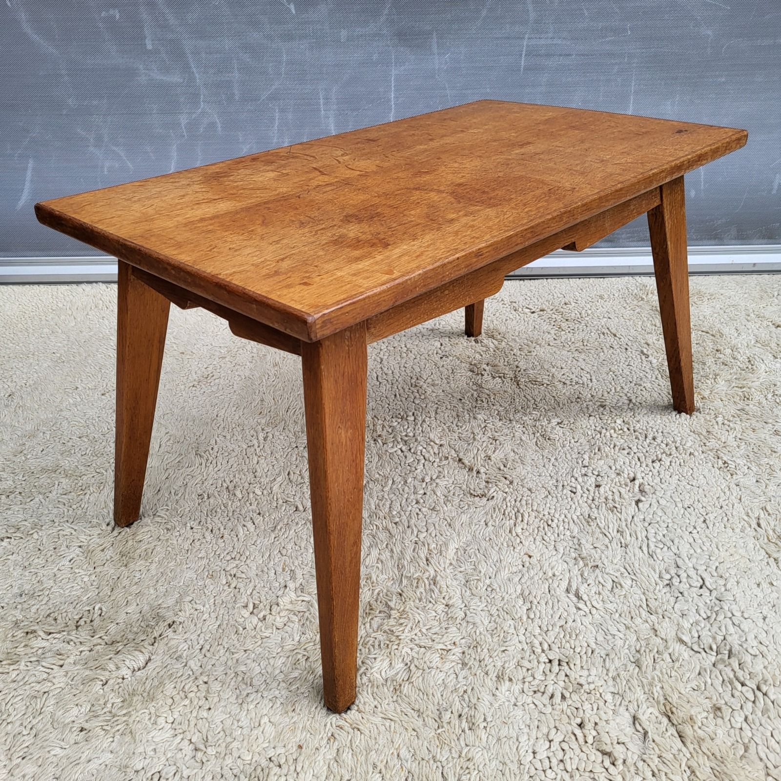 Table basse portique reconstruction 1950