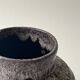 Glazed stoneware vase, Accolay FRANCE 1950