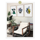 Collage print, Respire