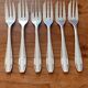 Silver plated dessert forks
