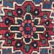 Carpet old Persian Bakhtiar 137 X 202 CM