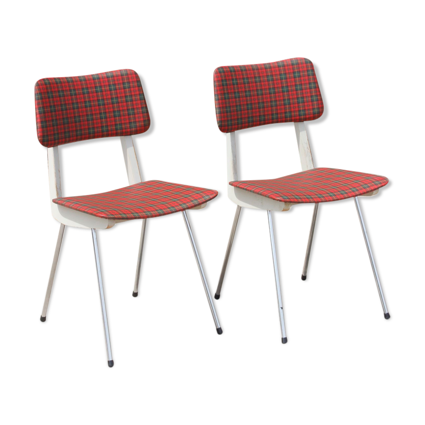 Pair of modernist chairs by Felix Diller, Germany 1950s