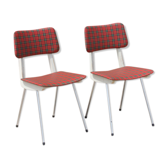 Paire de chaises modernistes par Felix Diller, Allemagne 1950s