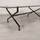 Table basse vintage verre