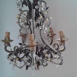 Chandelier with tassels