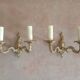 Pair of wall lights