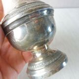 Old sprinkler, silver metal, SFAM hallmark