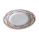 Old plate with geometric pattern Lunéville France