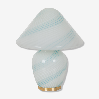 1950s vintage Murano mushroom table lamp