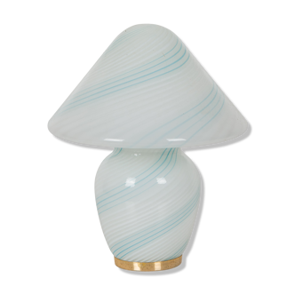 1950s vintage Murano mushroom table lamp