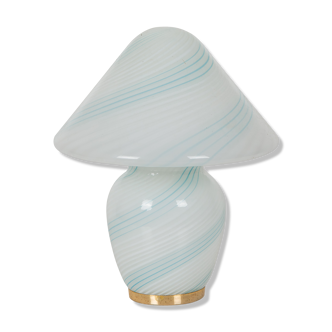 Lampe de table champignon, de Murano, vintage des années 1950