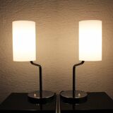 Pair of Italian design bedside lamps
