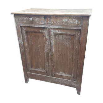 Parisian buffet top natural patina