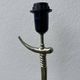 Silver-plated bronze lamp by Pierre Casenove for Fondica
