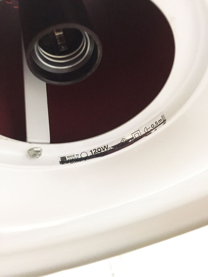 Design vintage suspension lita 1960