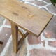 Pair of solid oak benches