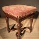 Square piano stool in the Louis XVI style