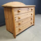Commode en bois de pin scandinave, années 1980