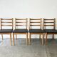 Mid-Century set of 4 dining chairs by Schreiber Furniture
