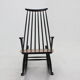 1960s Varjosen Puunjalostus beech rocking chair, Finland