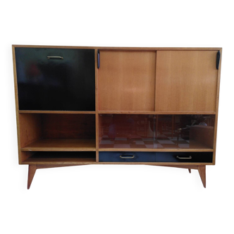 High sideboard by Charles Ramos, France 1950