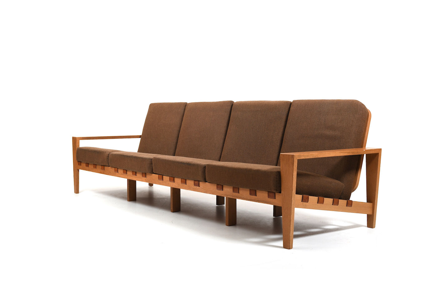 Svante Skogh large Bodo four Seater Sofa in Oak 1957