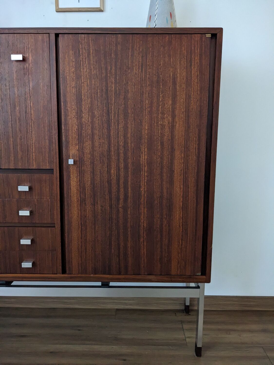 vintage secretary desk Scandinavian design