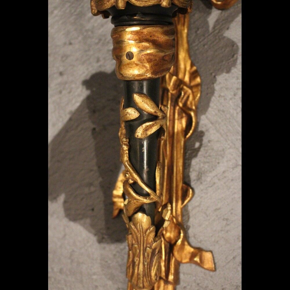 Series of four Louis XVI appliques