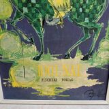 Vintage Björn Wiinblad "One Thousand and One Nights" Art print wall decoration "Tusen och en Natt"