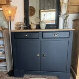 Black low buffet