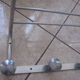 Aluminum coat rack from the 50/60