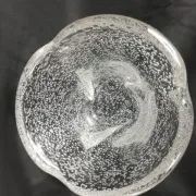 Daum bubble glass vase