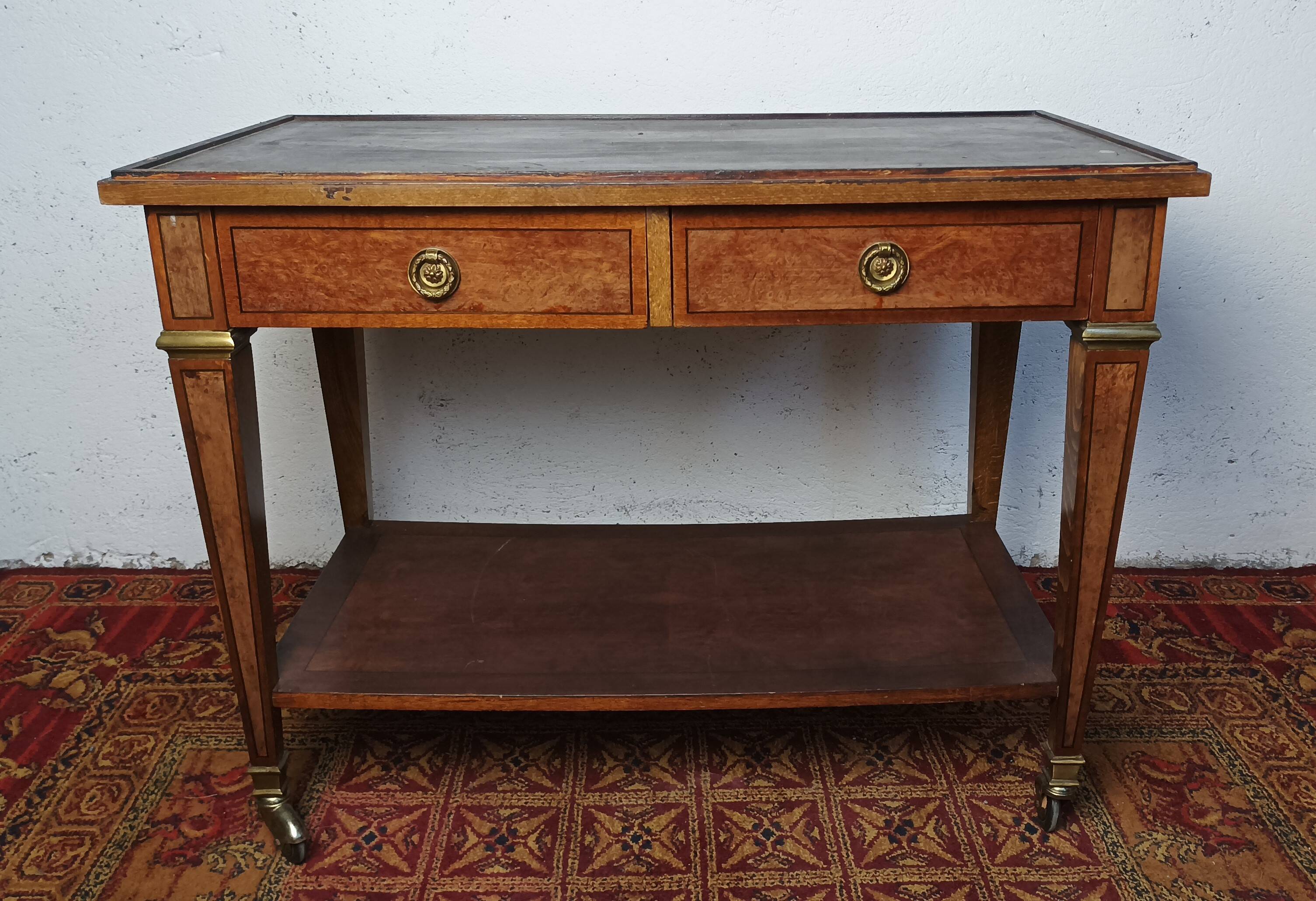 Louis XVI style serving trolley