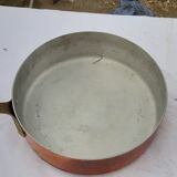 Lots of tinned copper kitchen utensils