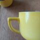 Antique coffee cups Digoin & Sarreguemines